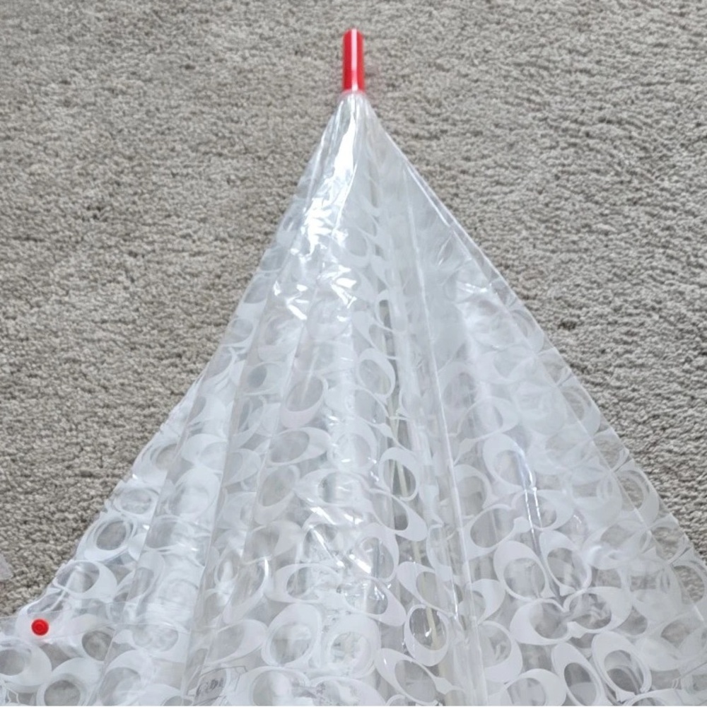 Coach Monogram Clear Lucite Handle Umbrella🤍 - Picture 4 of 9